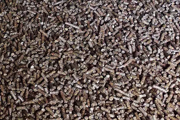 Sunflower husk pellets